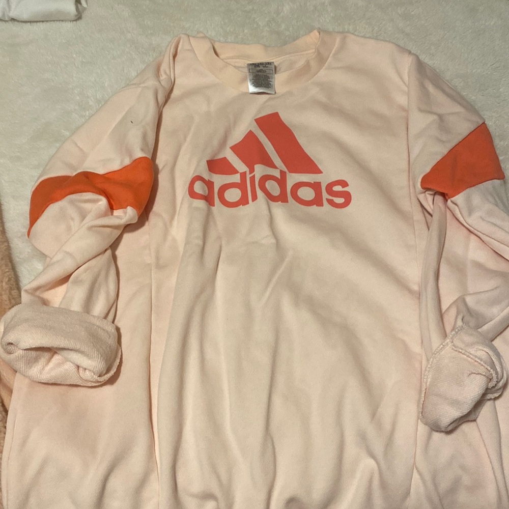 Adidas pink sweatshirt !